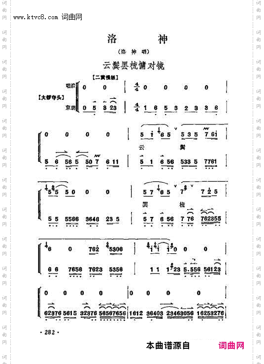 云鬓罢梳慵对镜_洛神