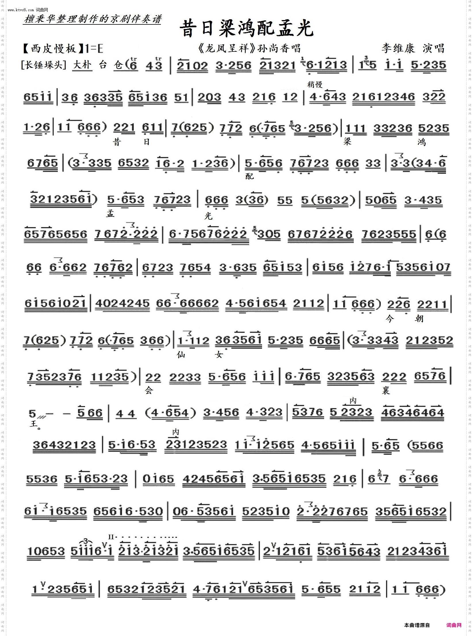 昔日梁鸿配孟光