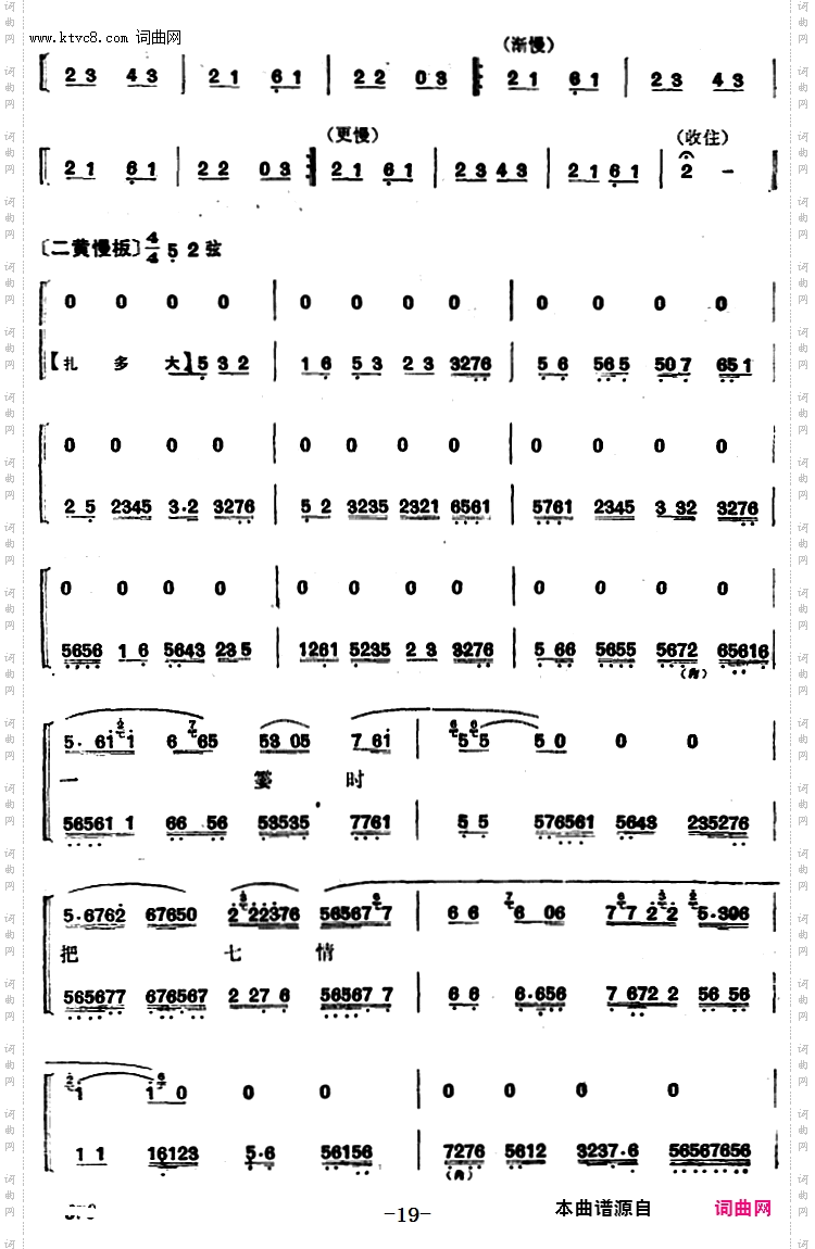 程砚秋唱腔集:《锁麟囊》
