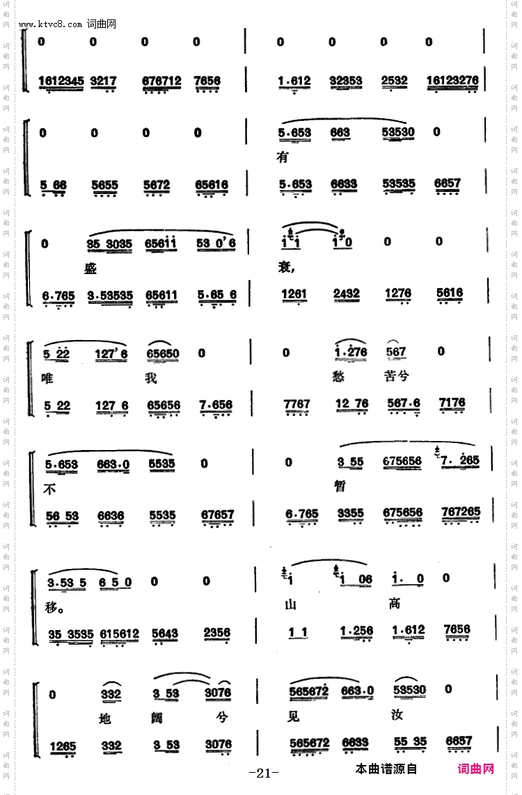程砚秋唱腔集：《文姬归汉》