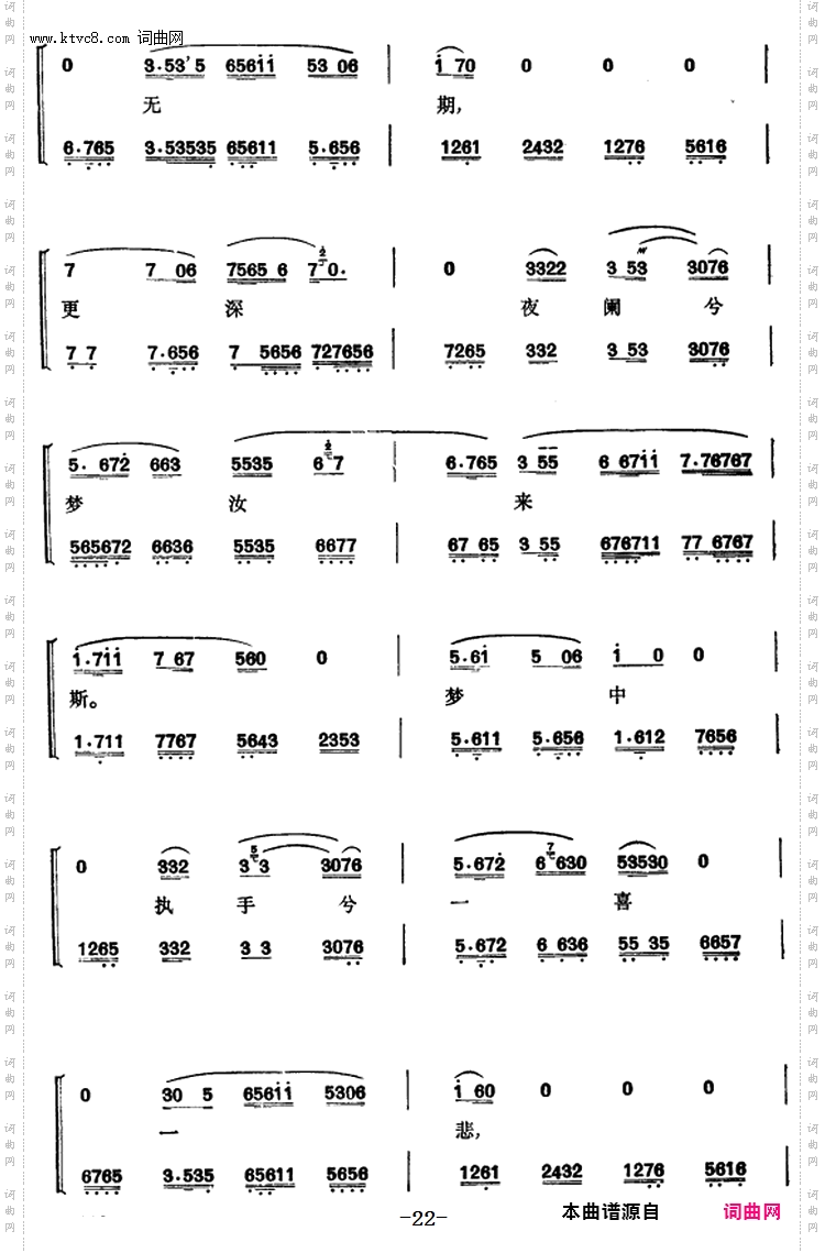 程砚秋唱腔集：《文姬归汉》