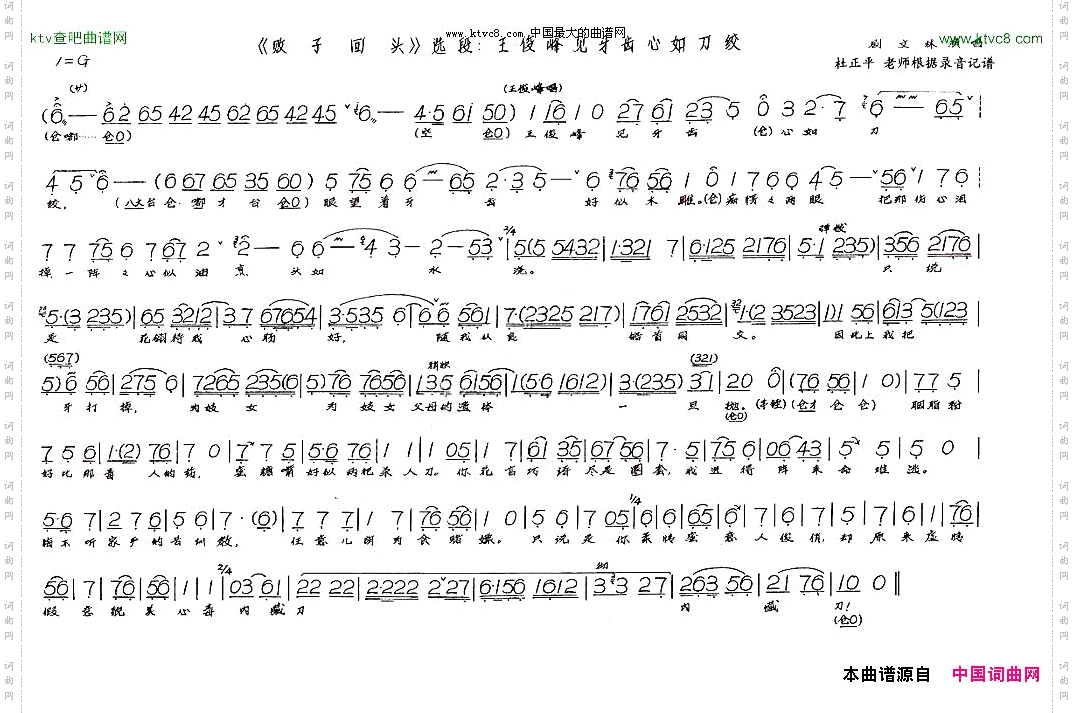 王俊峰见牙齿心如刀绞《败子回头》