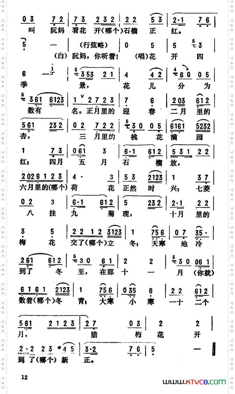 金开芳唱腔选：《花为媒》三