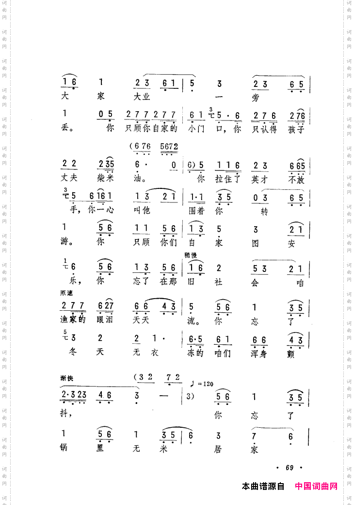 筱俊亭唱腔选061-120