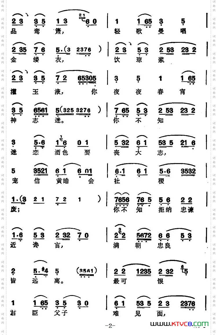 如今是铁蹄已过汉中地_选自《北地王》刘谌唱段