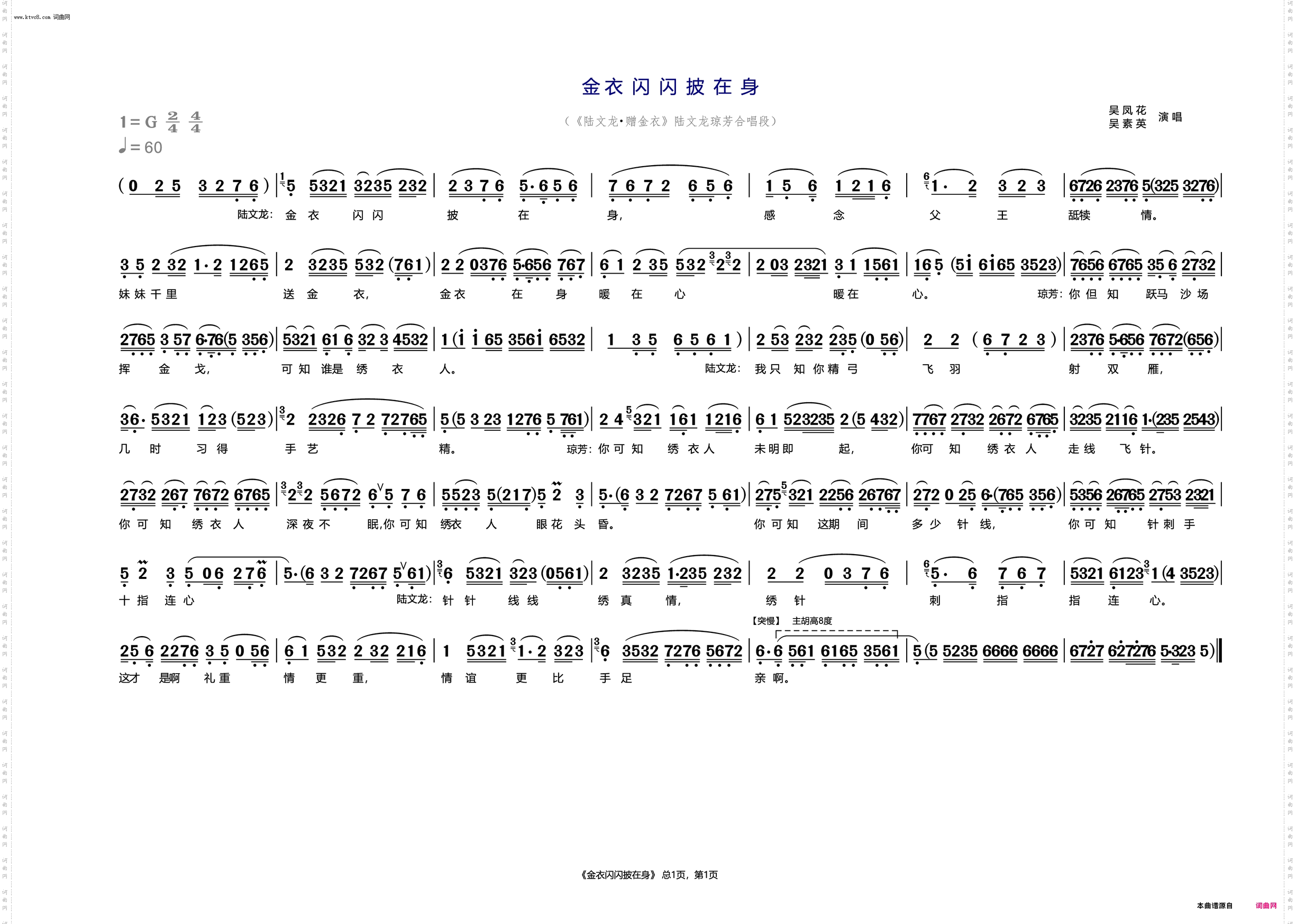 金衣闪闪披在身
