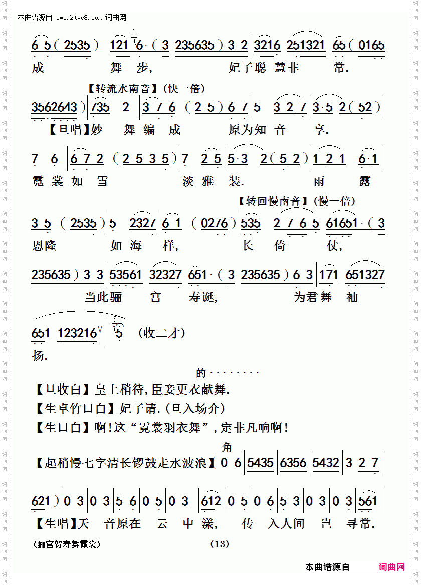 骊宫贺寿舞霓裳