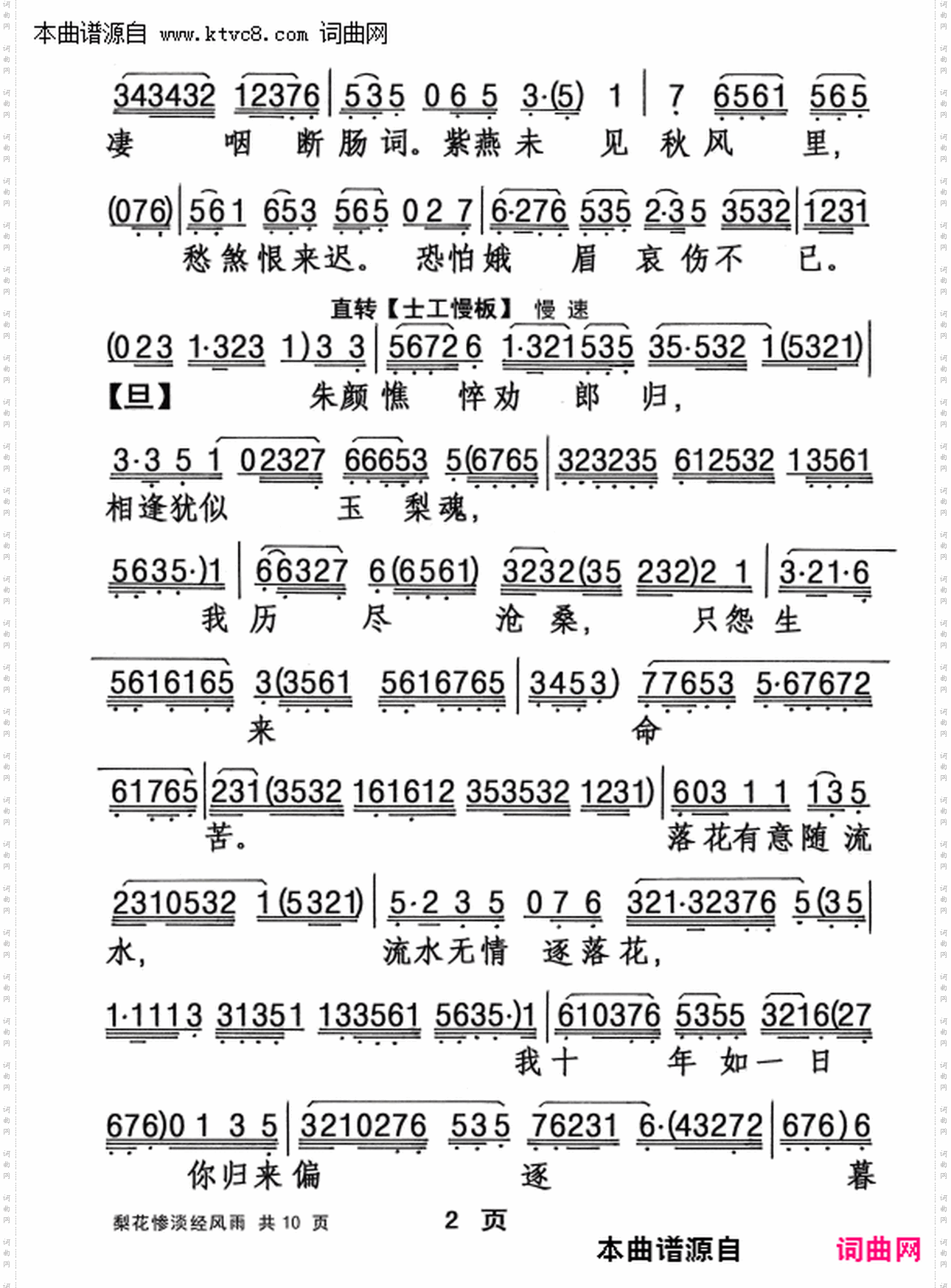 梨花惨淡经风雨