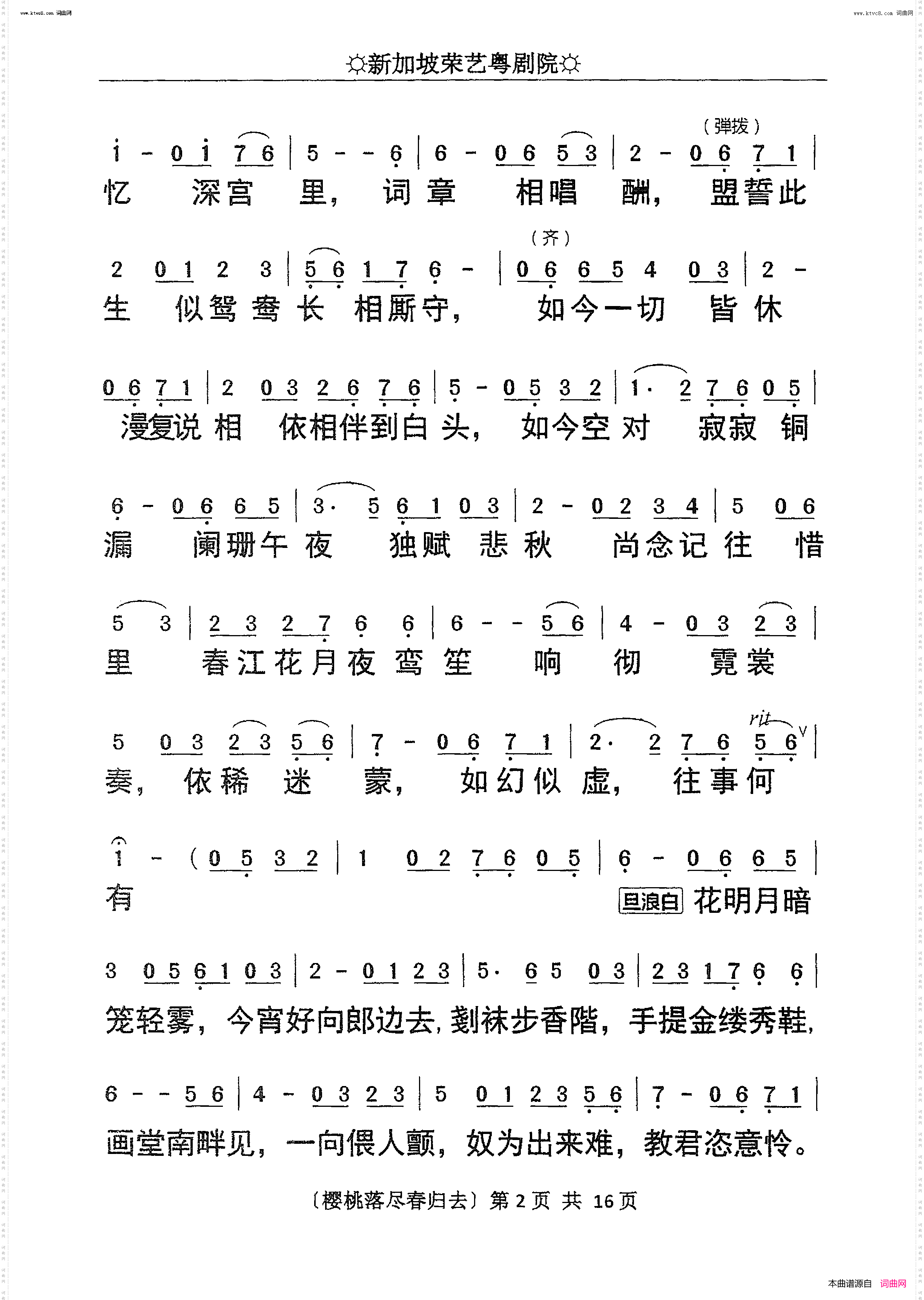 樱桃落尽春归去