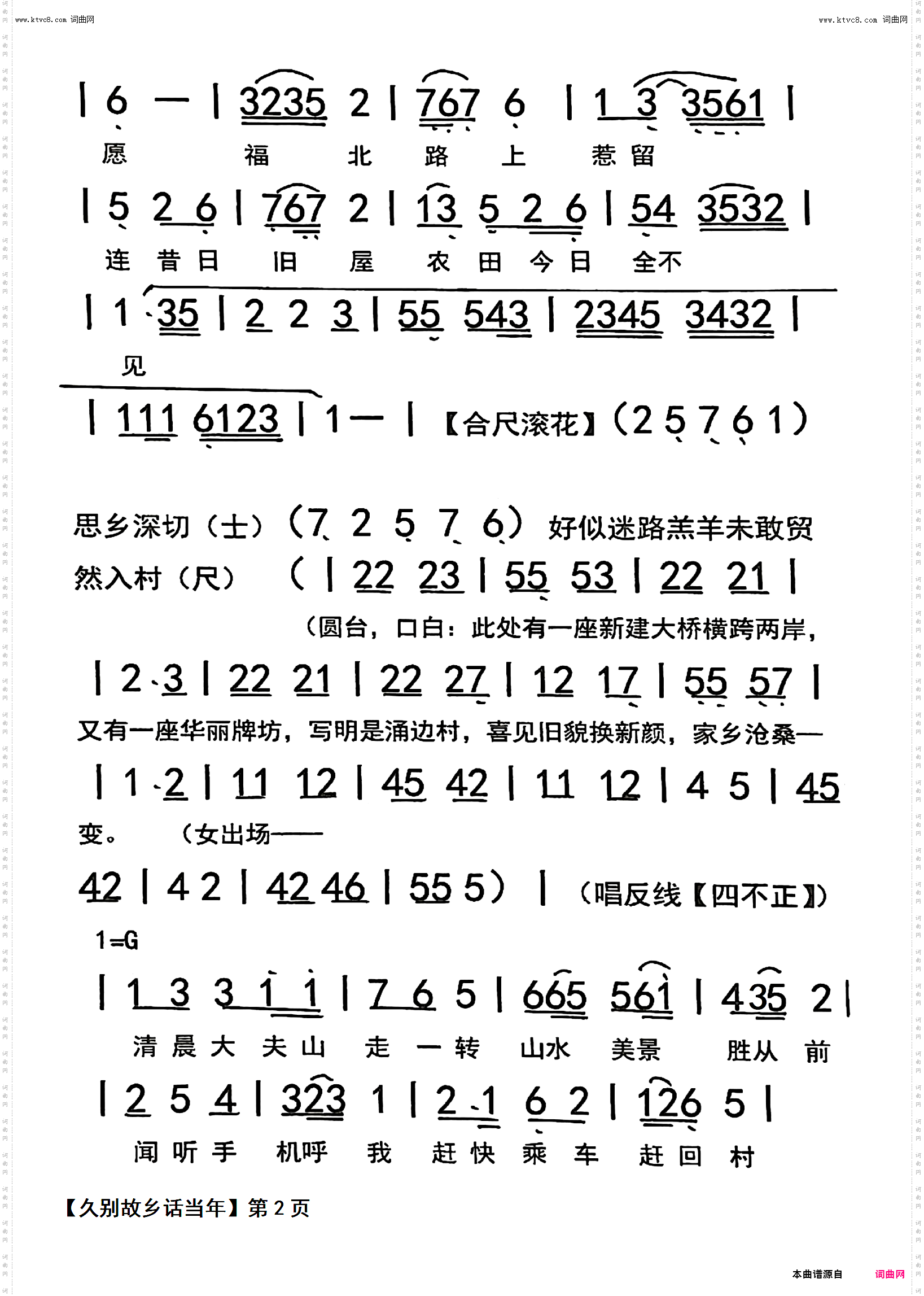 久别故乡话当年_粤曲表演唱