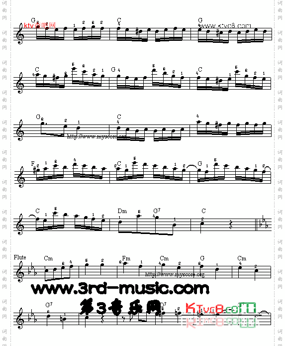 小星星变奏曲[电子琴谱]