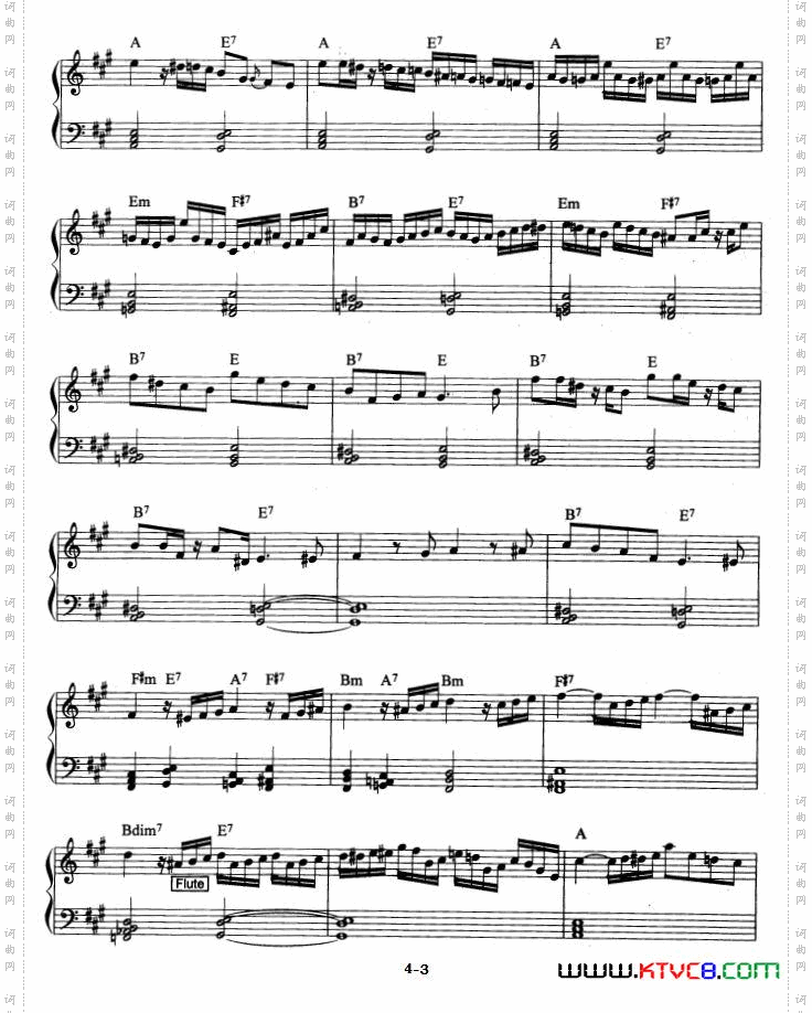 春之歌爵士桑巴