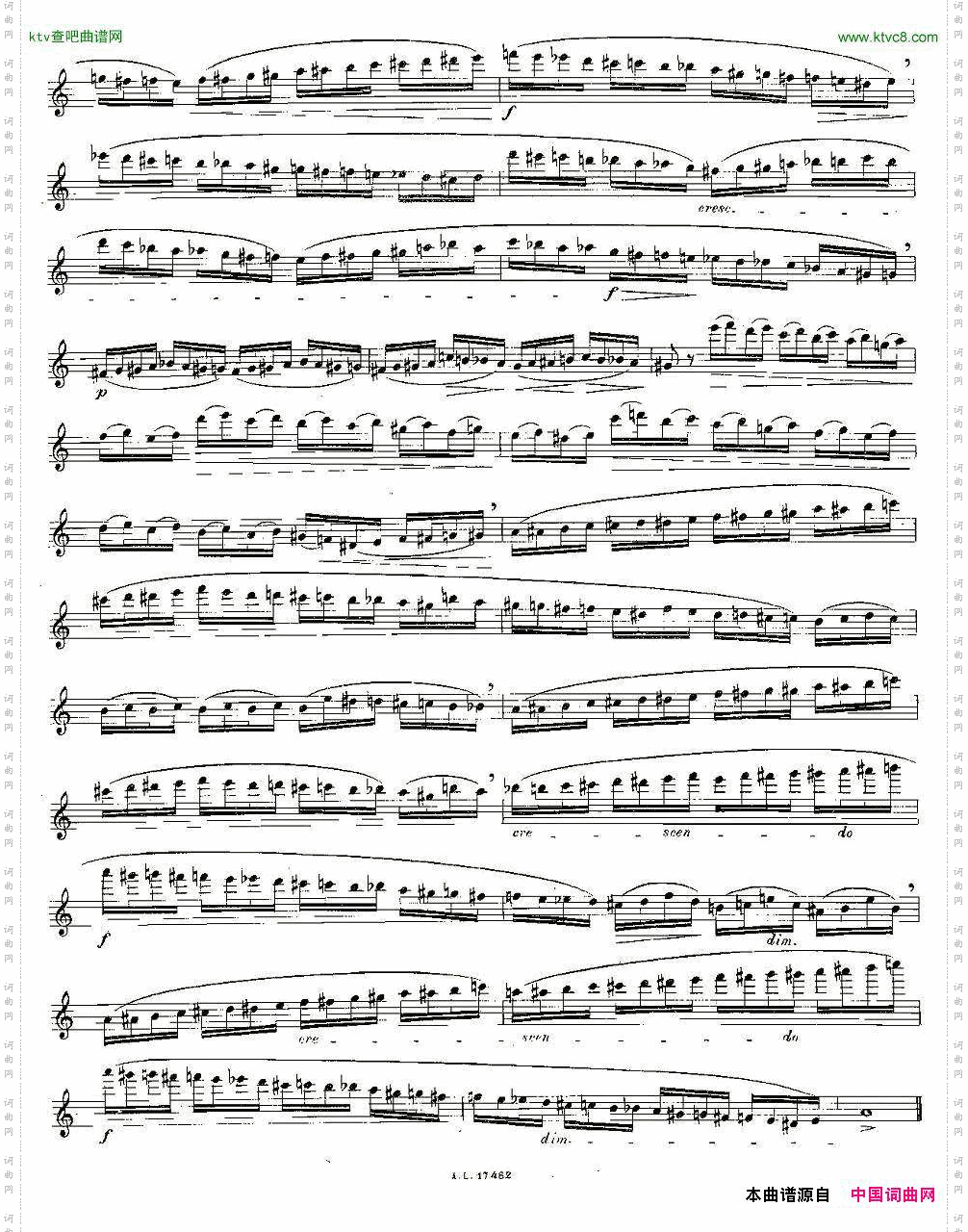 12首大技巧练习曲之2