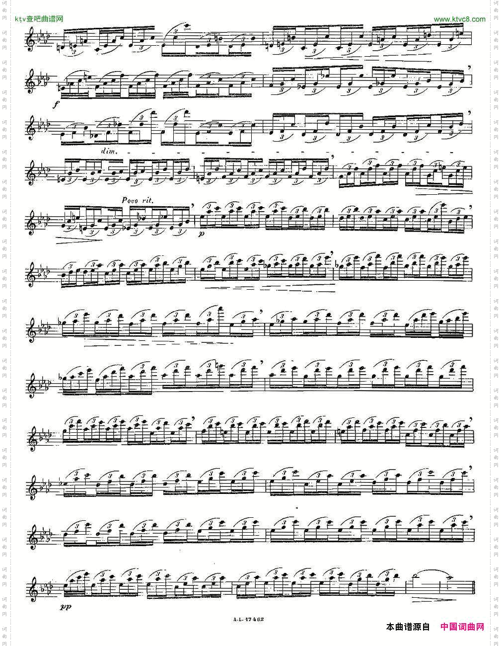 12首大技巧练习曲之8