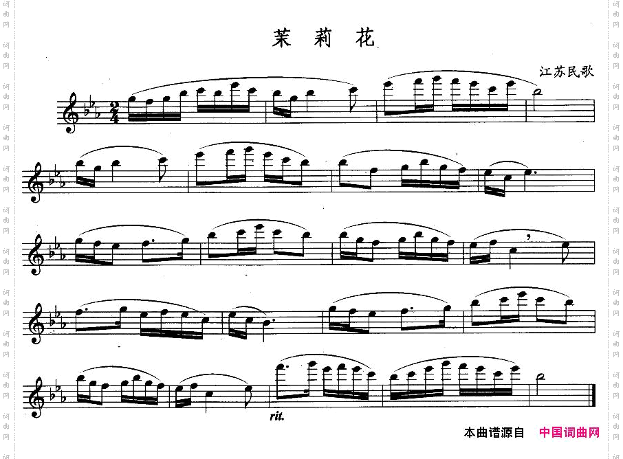 茉莉花