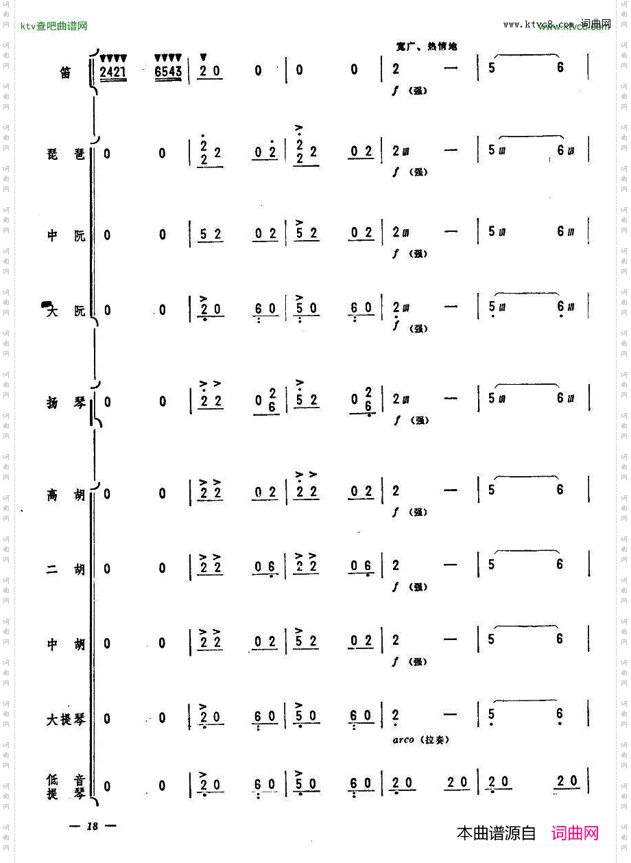 人民邮递员笛子独奏18