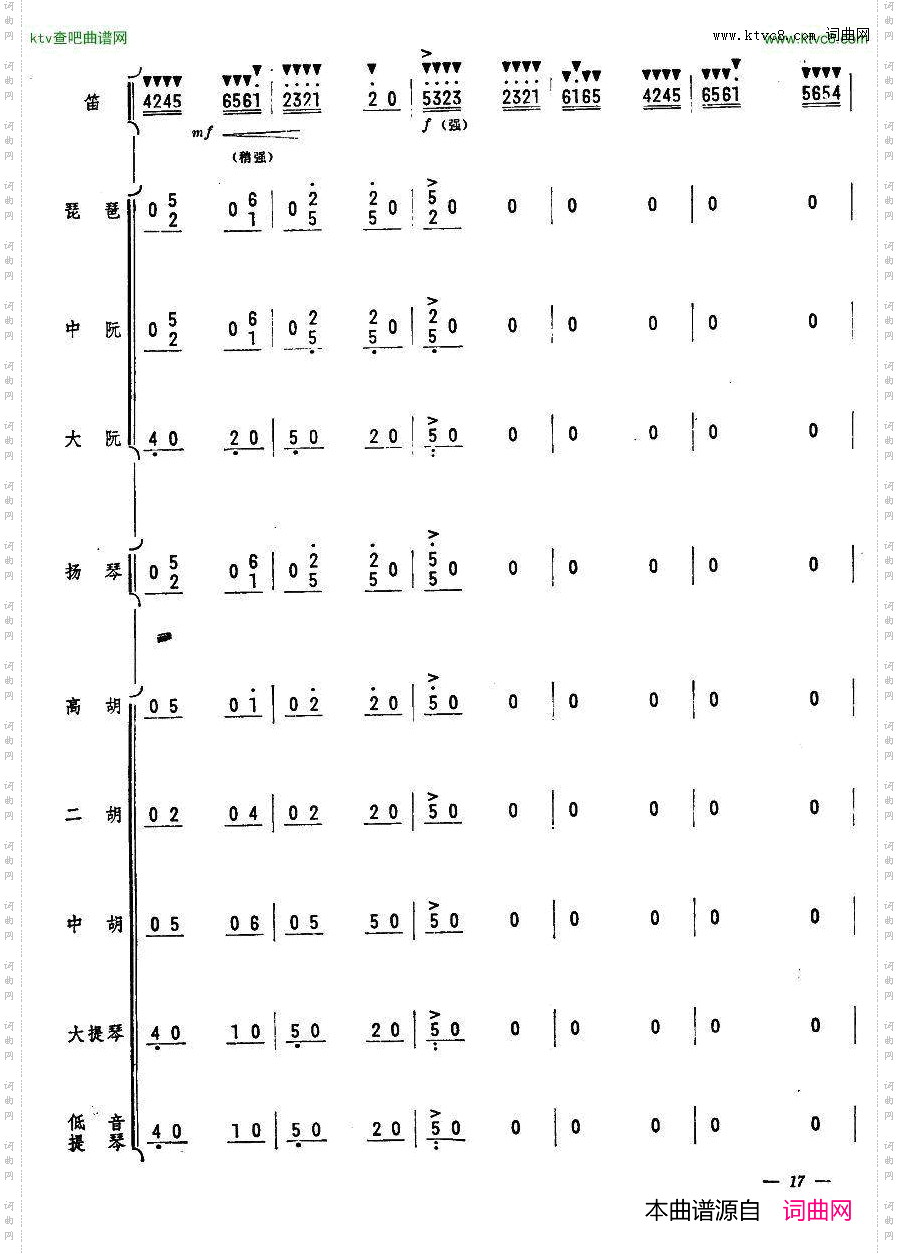 人民邮递员笛子独奏17