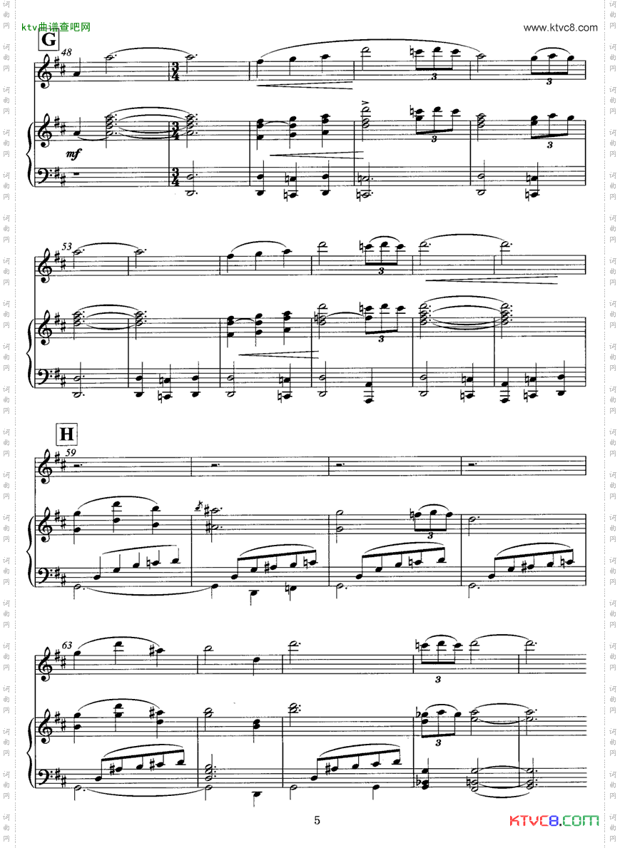 飞歌笛子协奏曲+钢琴伴奏P1—10