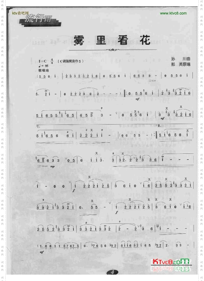 雾里看花