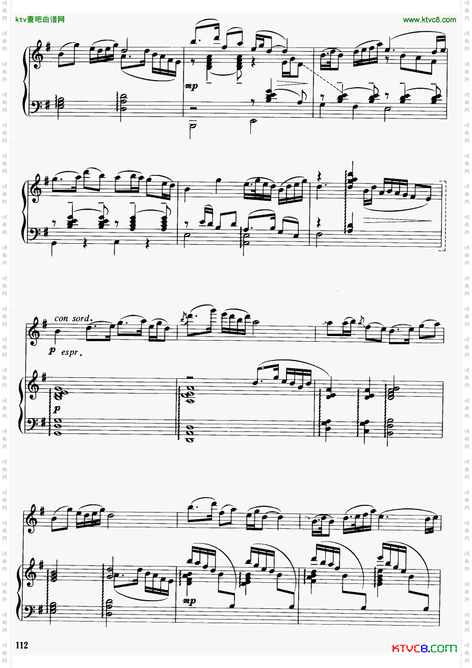 梁山伯与祝英台钢琴伴奏36