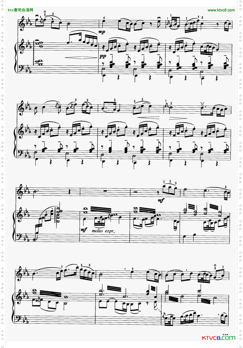 梁山伯与祝英台钢琴伴奏25