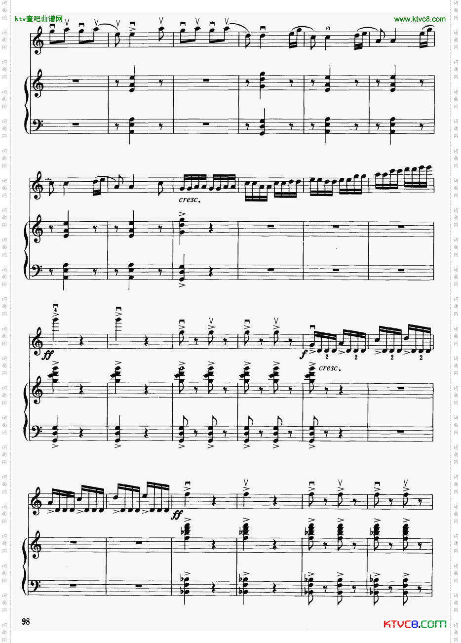 梁山伯与祝英台钢琴伴奏22