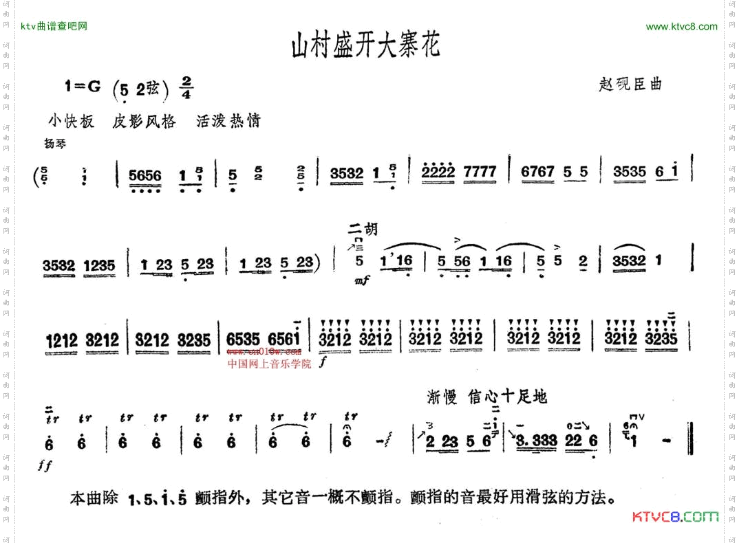 山村盛开大寨花