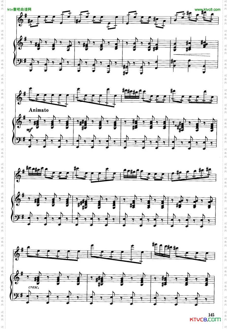 卡门主题幻想曲钢伴谱30