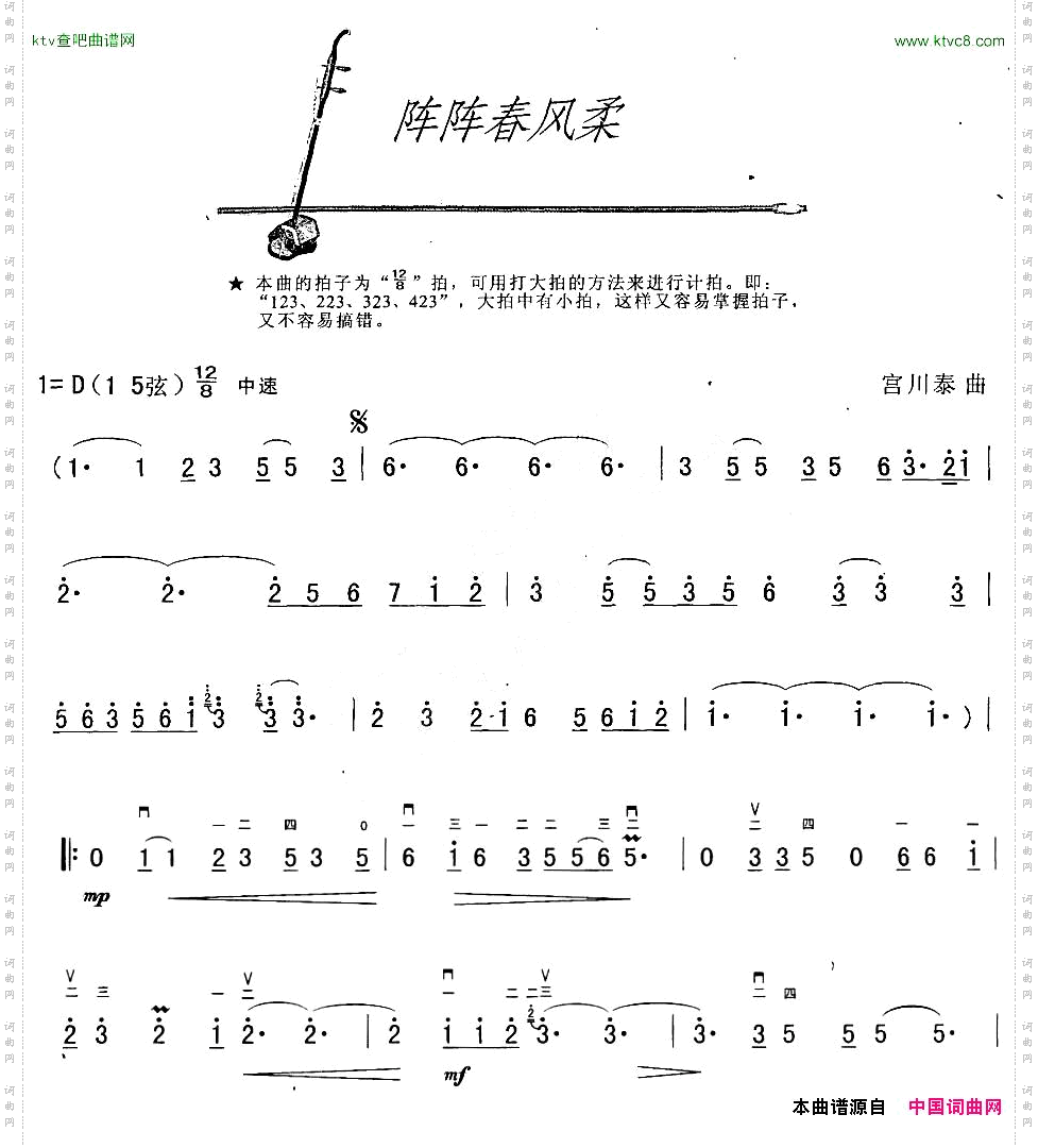 阵阵春风柔