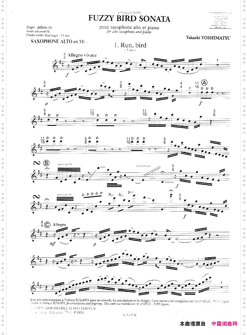 须川展也的《FuzzyBirdSonata》Run,Bird毛绒鸟奏鸣曲之一