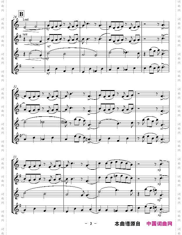 YellowJazzsaxophonequartet四重奏