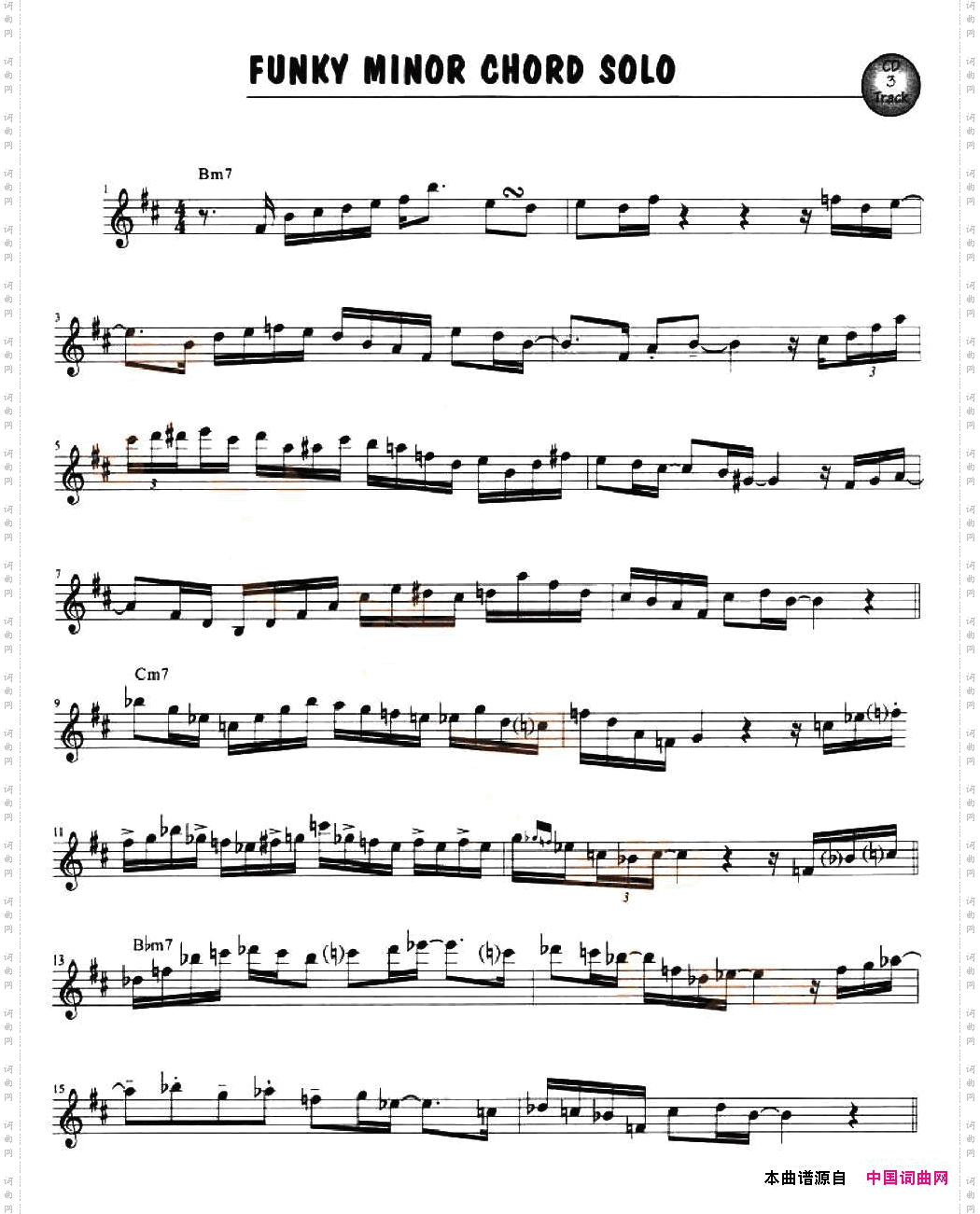 FUNKYMINORCHORDSOLO