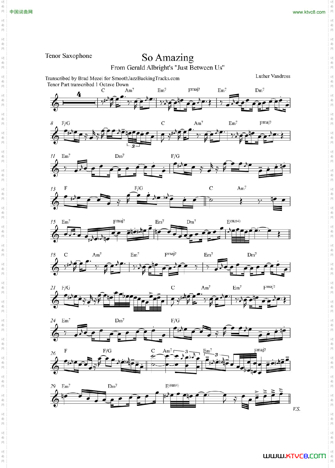 SoAmazing次中音萨克斯_So Amazing次中音萨克斯