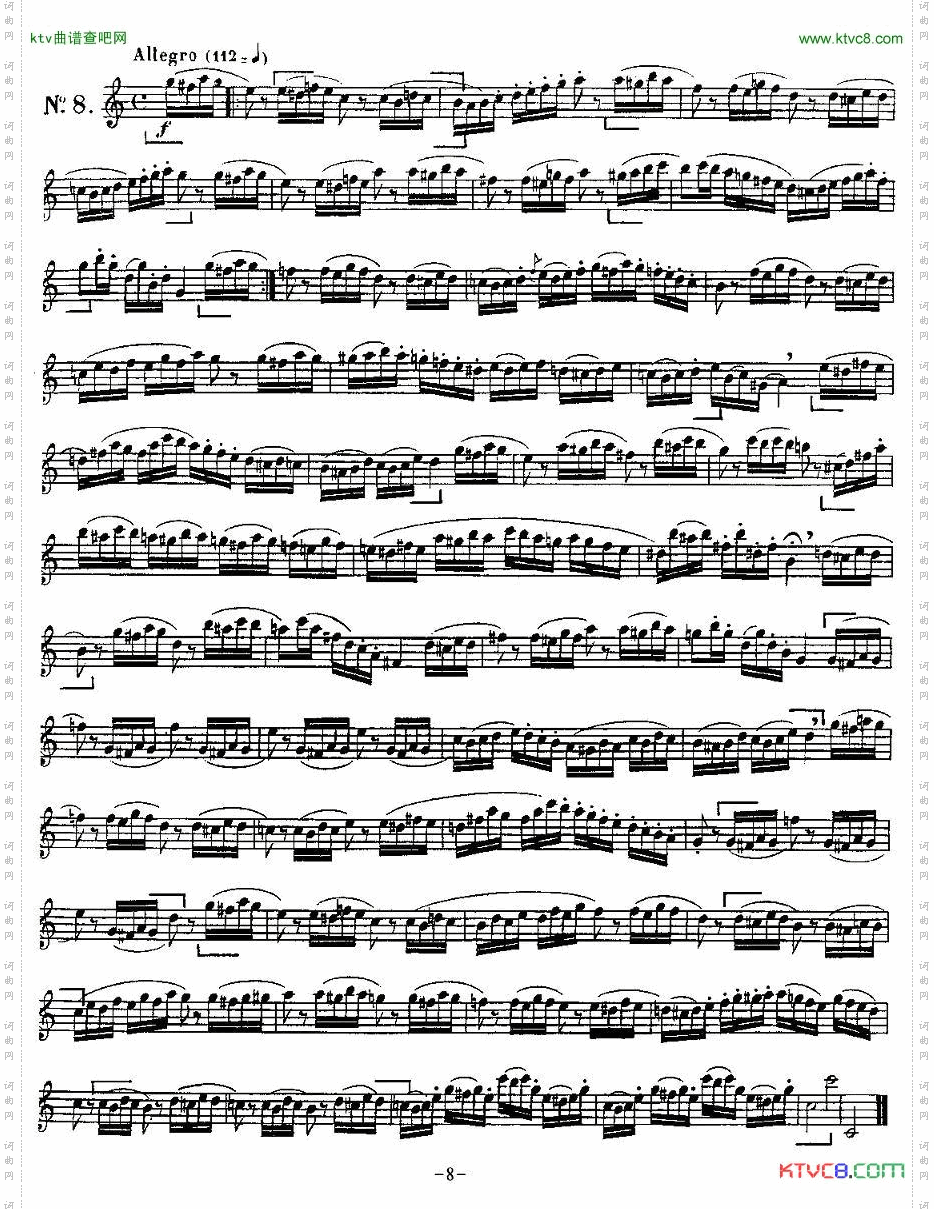 KLOSE的15首练习曲集