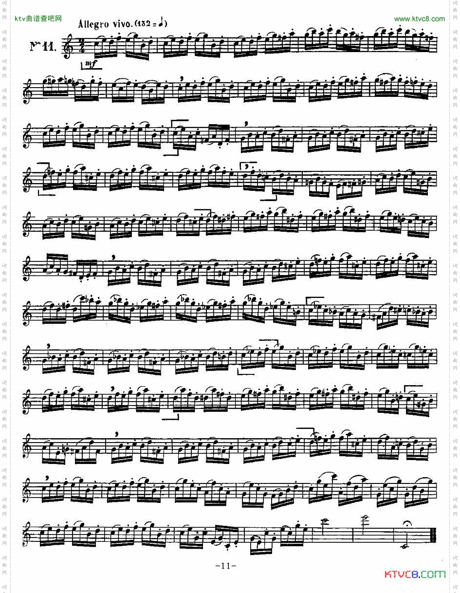 KLOSE的15首练习曲集