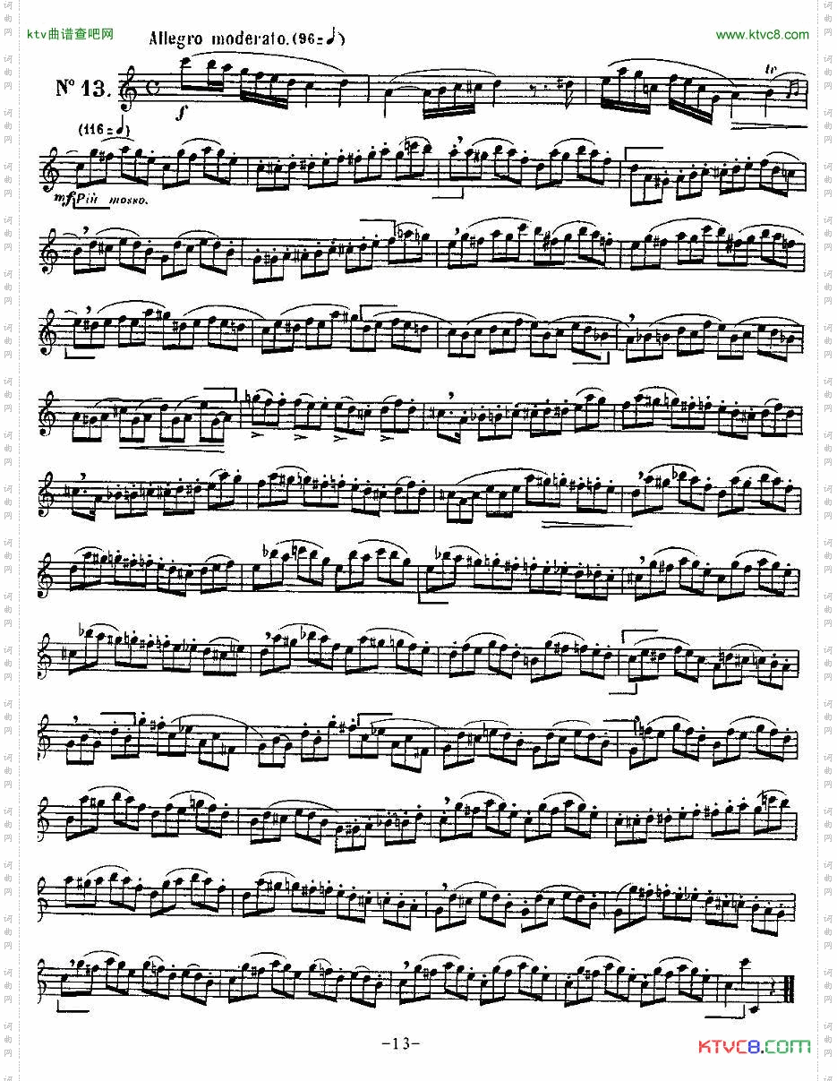 KLOSE的15首练习曲集