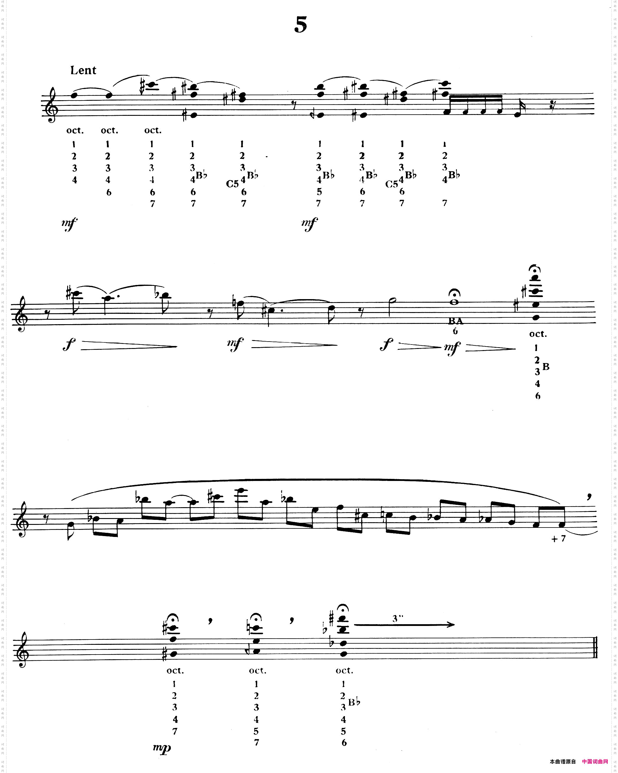 15首现代派练习曲5
