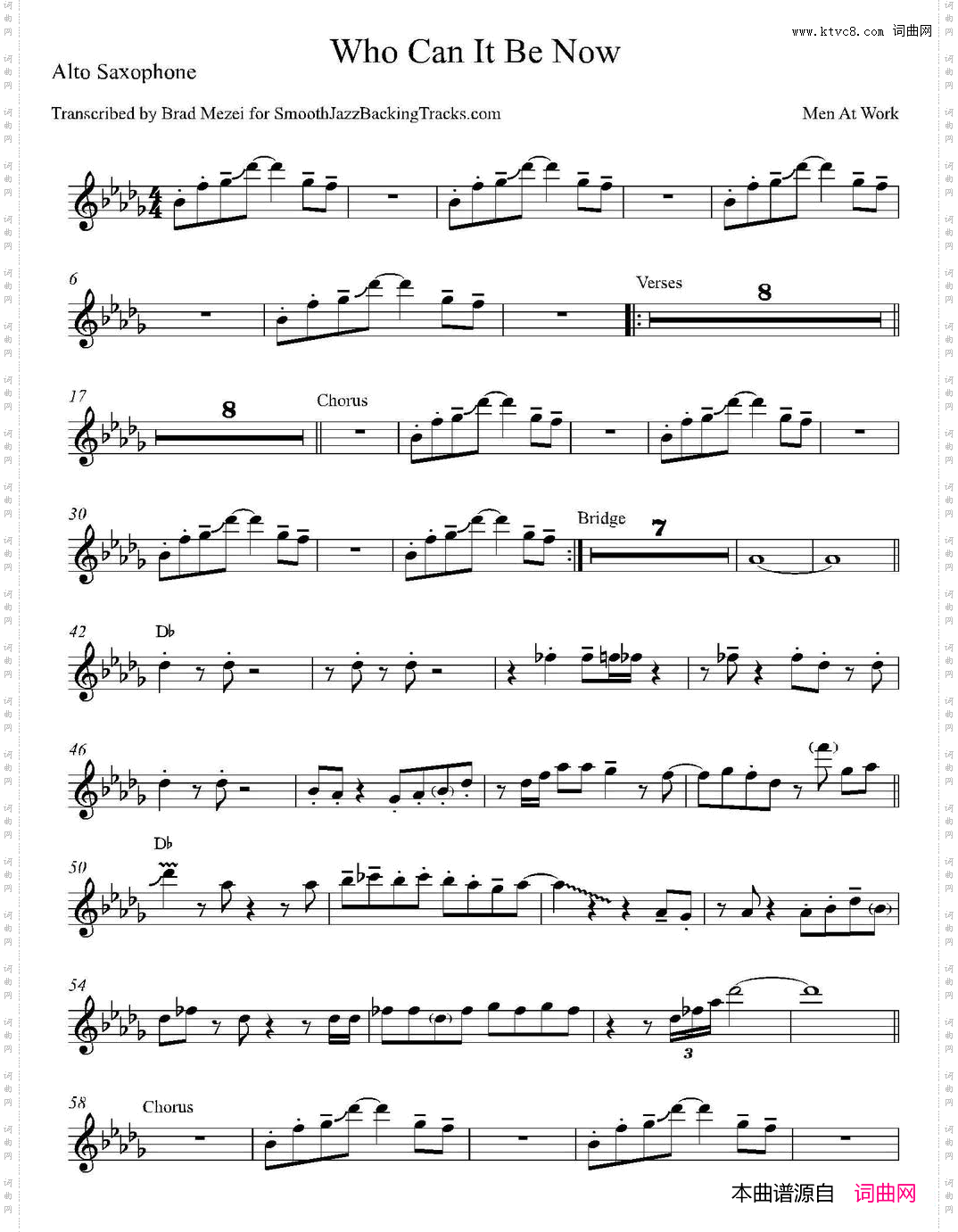 WhoCanItBeNow中音萨克斯_Who CanIt Be Now中音萨克斯