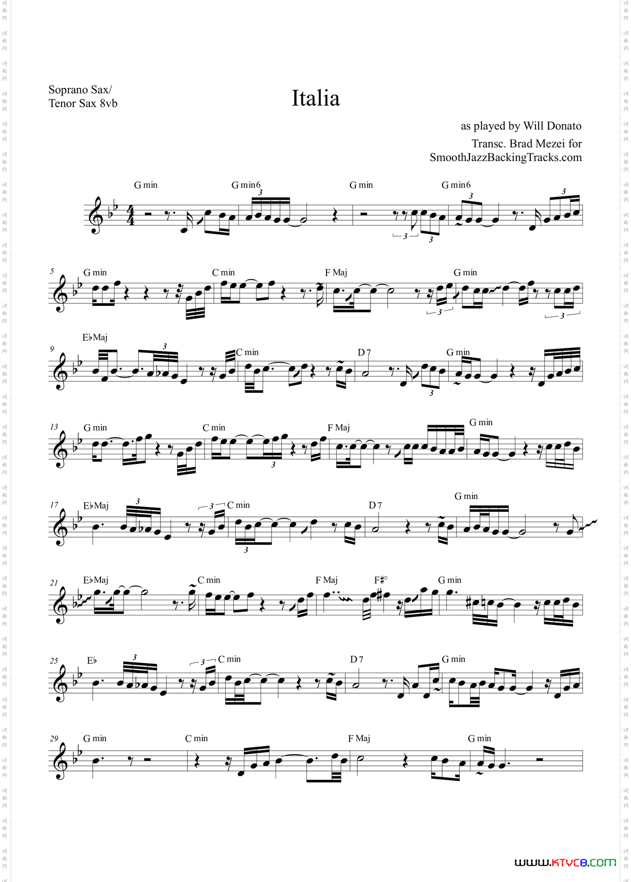 Italia次中音萨克斯