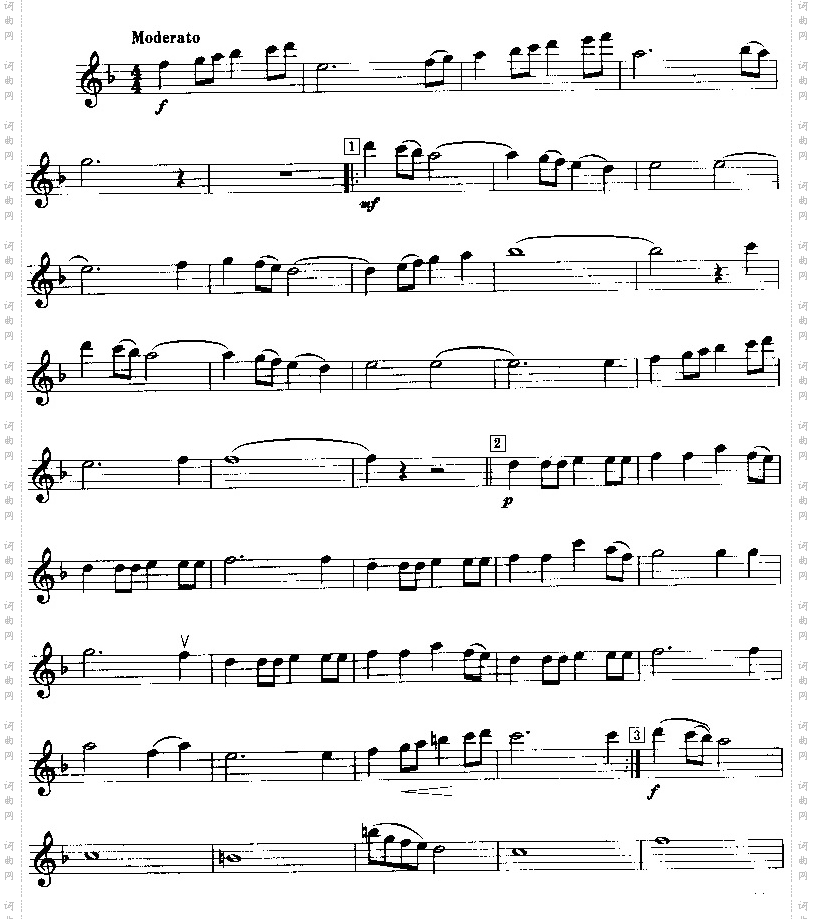 电影音乐〈音乐之声〉主题曲美罗杰斯