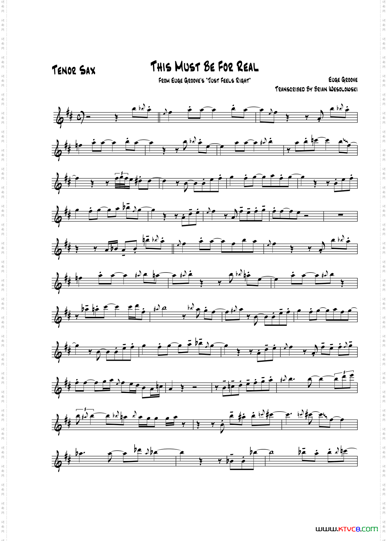 ThisMustBeRorReal次中音萨克斯_This Must Be Ror Real次中音萨克斯