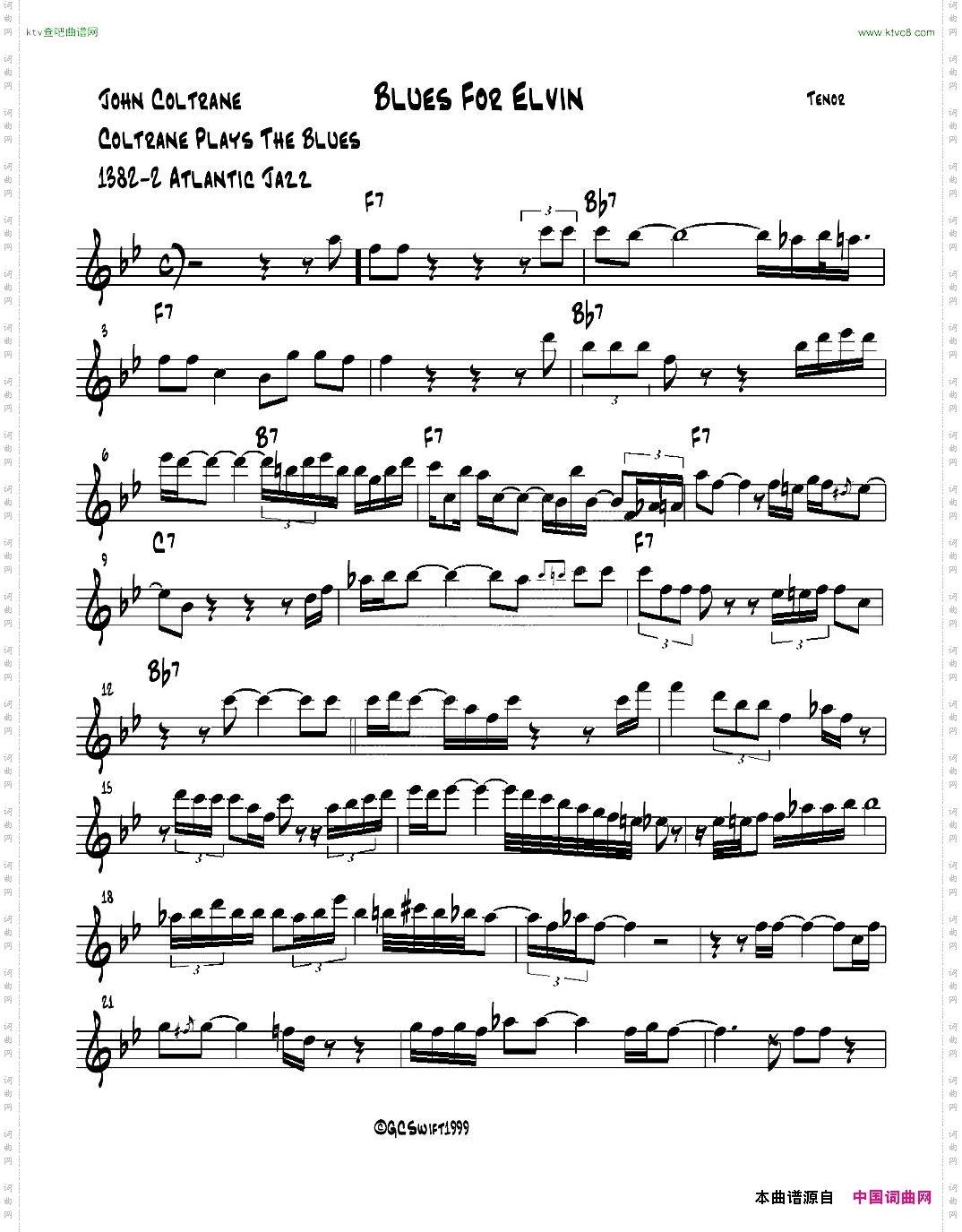 BLUESFORELVIN