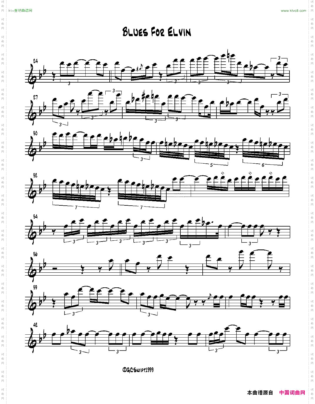 BLUESFORELVIN
