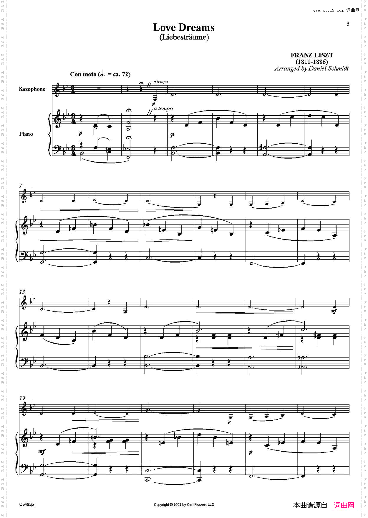 LoveDreams萨克斯+钢琴伴奏_Love Dreams萨克斯+钢琴伴奏