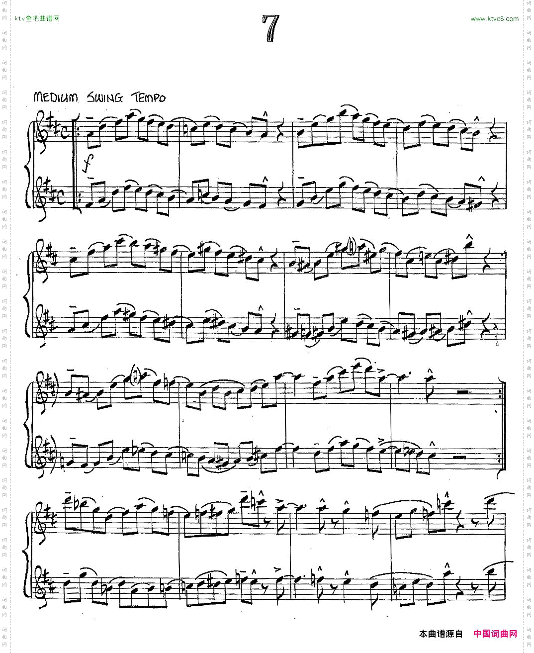 JazzConceptionForSaxophoneDuets-7二重奏
