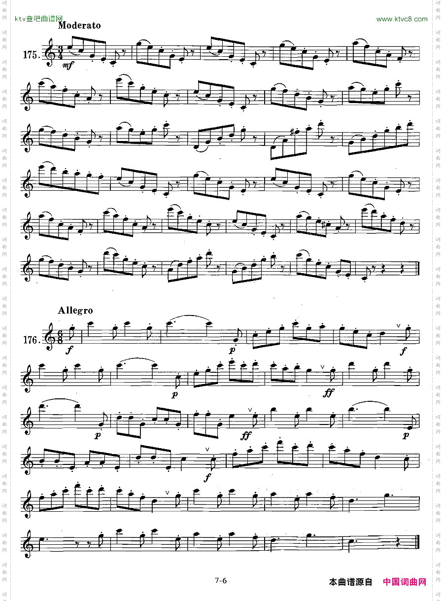 萨克斯练习曲合集1—28断音练习