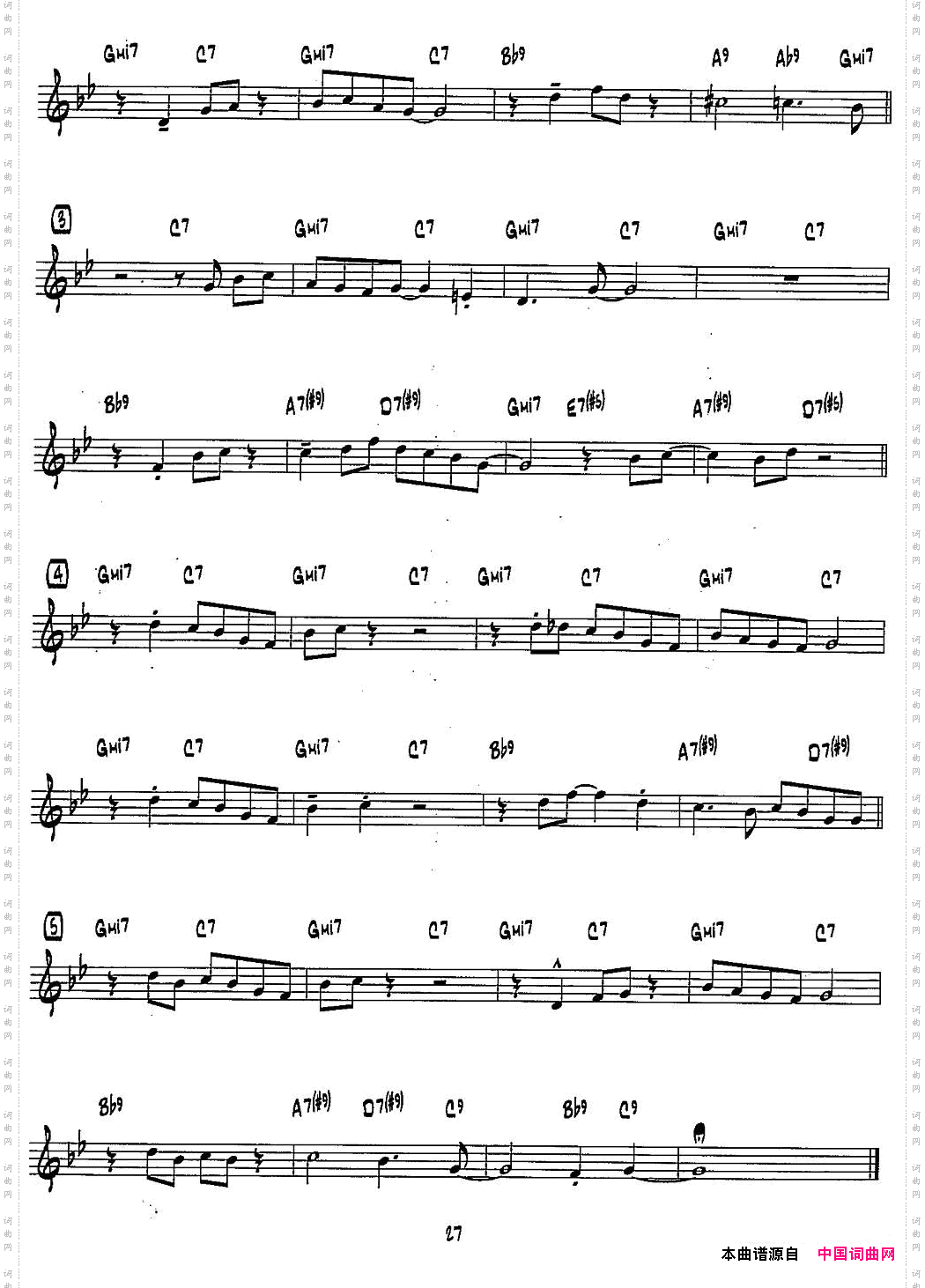 SWING-O-RAMA15首爵士练习曲之12