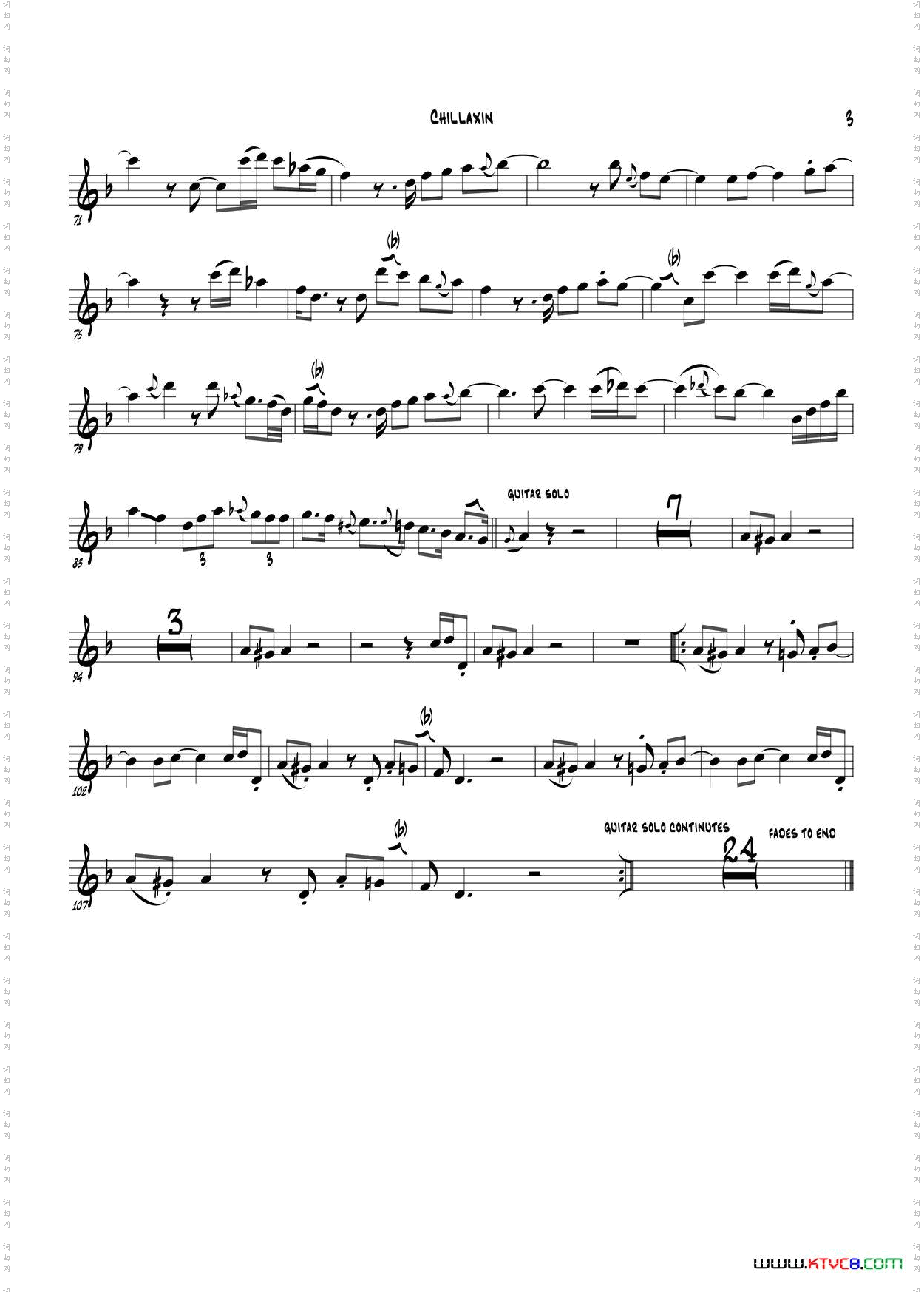 Chillaxin中音萨克斯