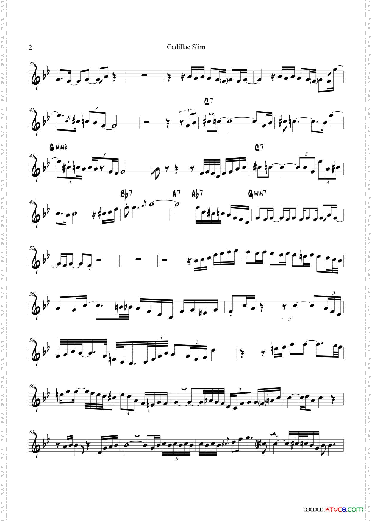 CadillacSlimRickBraunTrumpetTrumpetinBb_Cadillac Slim Rick Braun TrumpetTrumpet in Bb