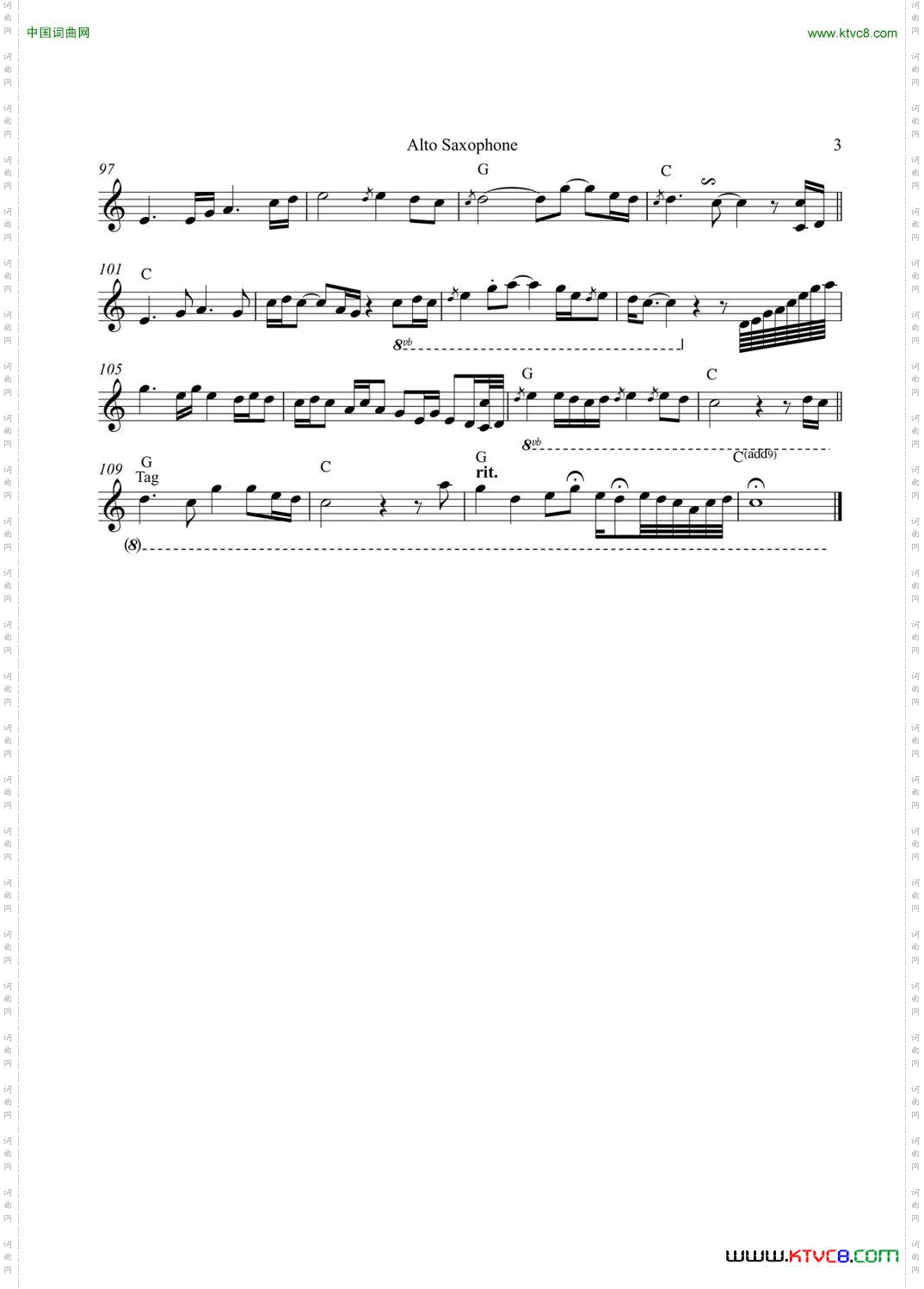 JasmineFlower中音萨克斯_Jasmine Flower中音萨克斯